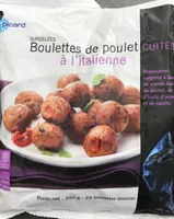 Boulettes de poulet cuites a l'italienne