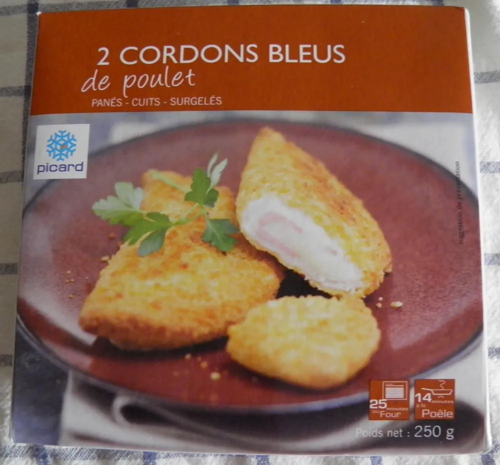 2 Cordons Bleus de Poulet