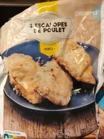 Escalopes de poulet panées
