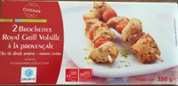 2 brochettes royal grill volaille à la provencale
