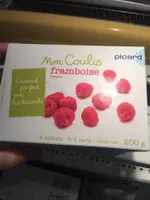 Mon coulis framboise surgelé