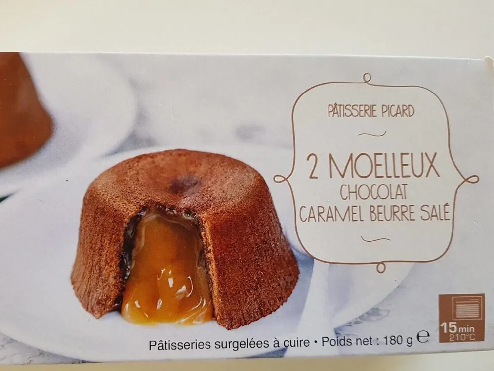 Moelleux chocolat caramel beurre salé