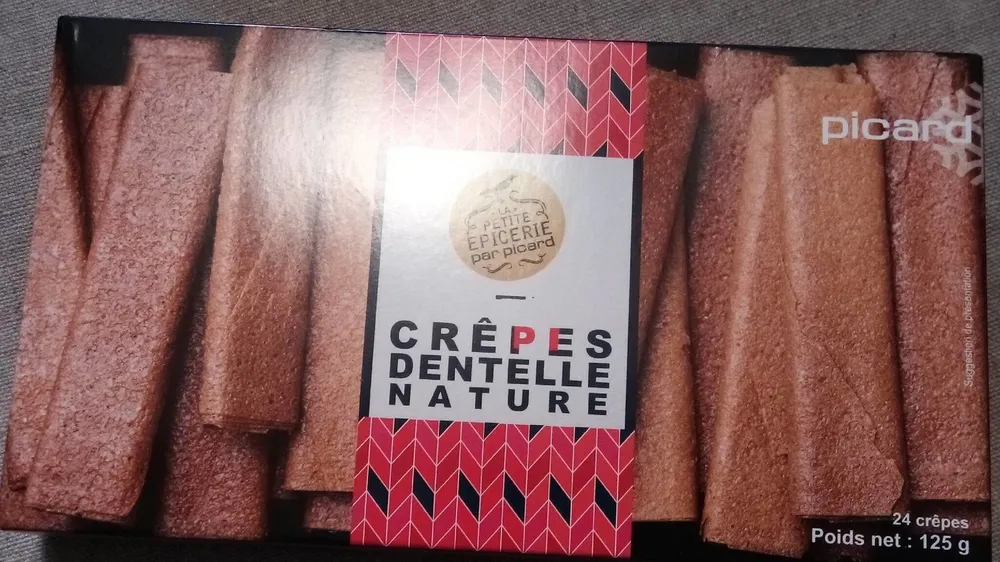 Crêpes dentelle nature
