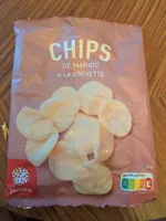 Chips de manioc à la crevette