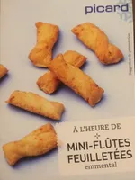 Mini-Flûtes Feuilletées Emmental