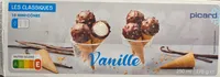 10 mini-cônes vanille
