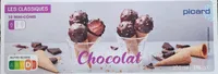 10 mini-cônes chocolat