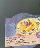 Smoothie bowl au lait de coco mangue et passion