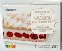 Macaron aux framboises