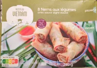 Nems aux légumes