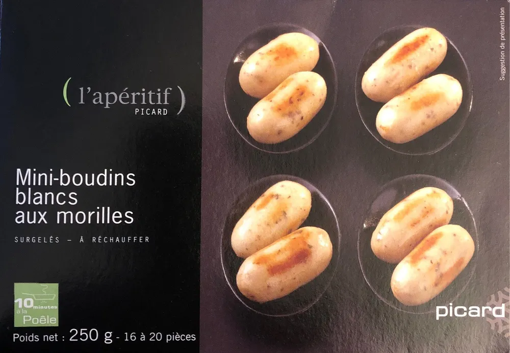Mini-Boudins Blancs aux Morilles