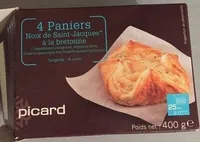 Paniers de noix de Saint-Jacques