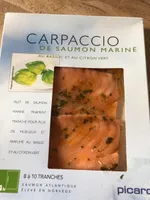 Carpaccio de Saumon Mariné