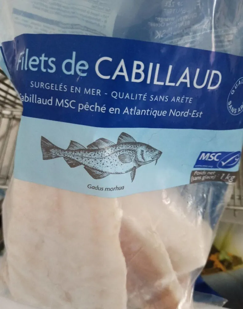 Filets de cabillaud