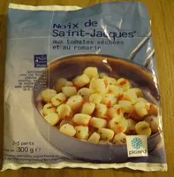 Noix de Saint-Jacques* aux tomates séchées et au romarin, Surgelé