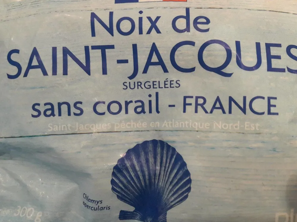 Noix de Saint-Jacques sans corail