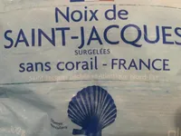 Noix de Saint-Jacques sans corail