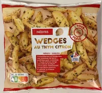 wedges au thym citron