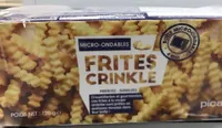 Frites crinkle