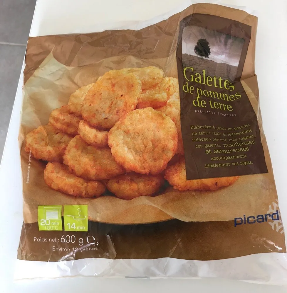 Galettes de pommes de terre