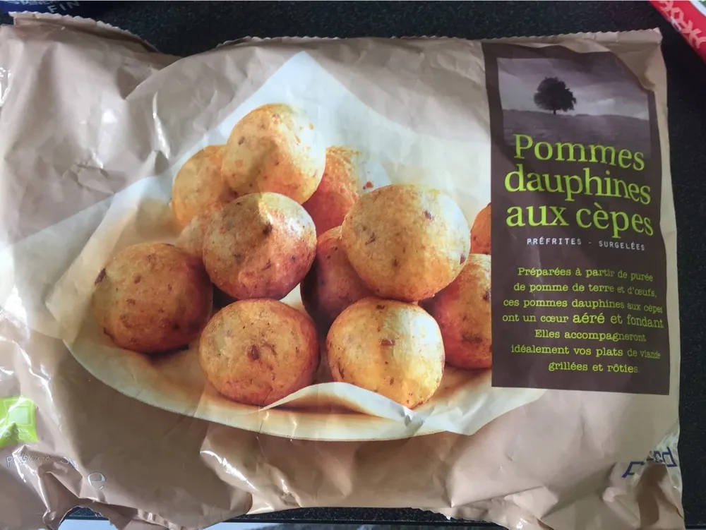 Pommes Dauphines aux Cèpes