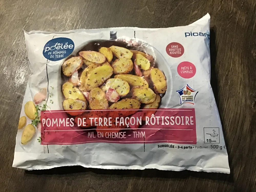 pommes de terre façon rôtissoire