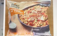 Semoule au poulet et aux petits legumes