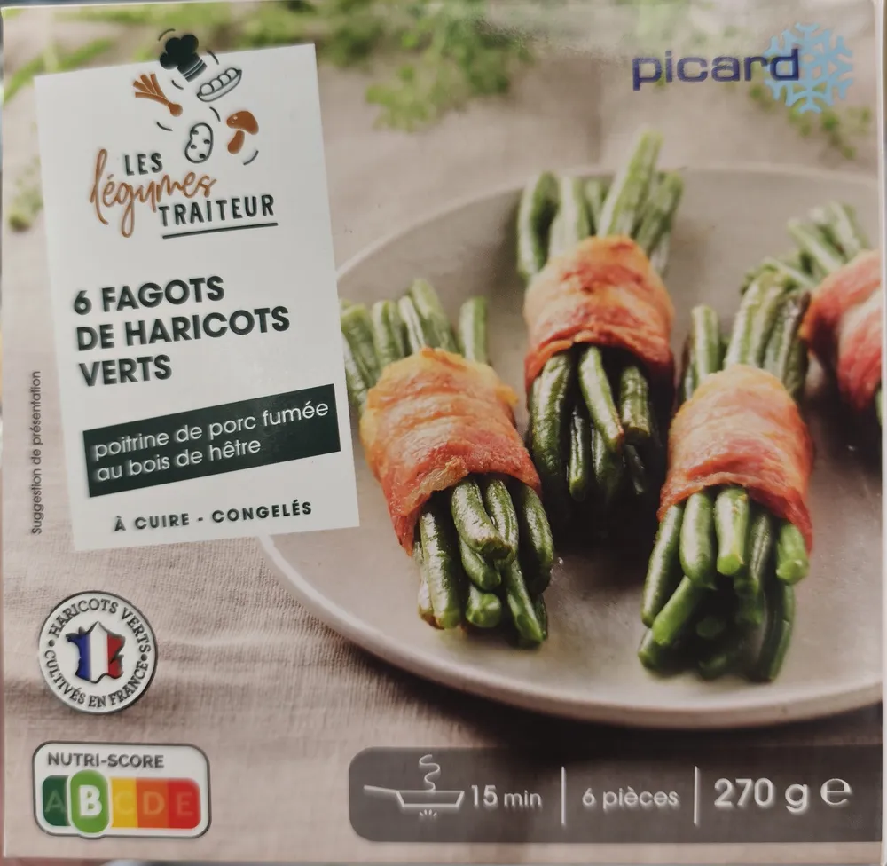 6 Fagots de haricots verts