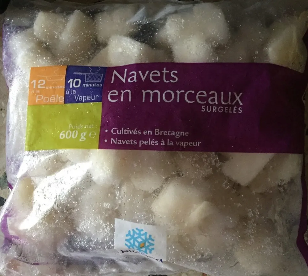 Navets en Morceaux