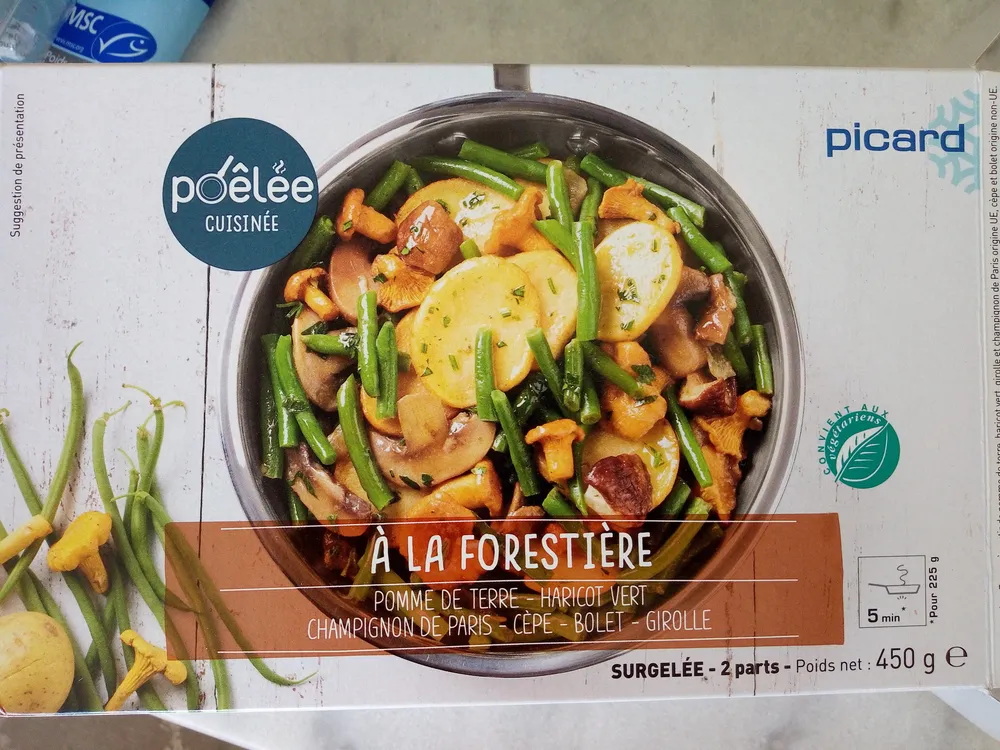 Poêlée cuisinée à la forestière