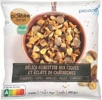 Délice forestier aux figues, éclats de châtaignes