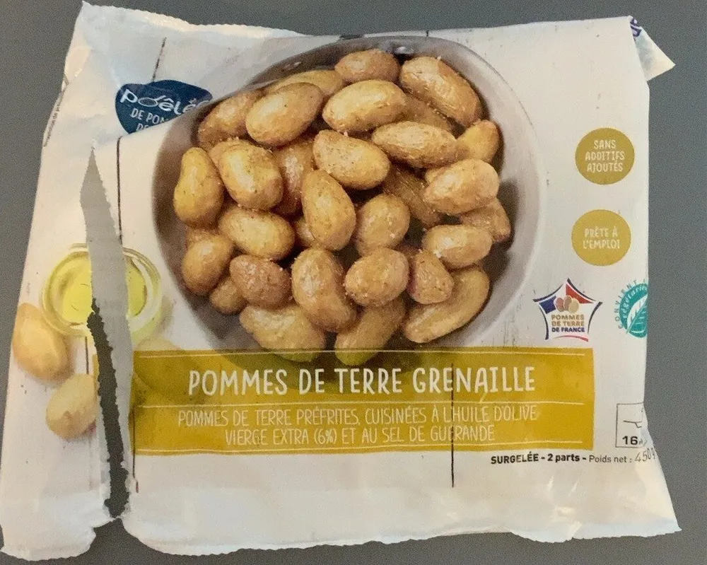 Poêlée de pommes de terre grenaille