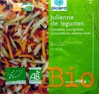 Julienne de légumes Bio