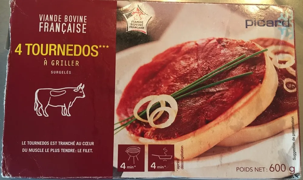 4 Tournedos à Griller