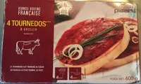 4 Tournedos à Griller