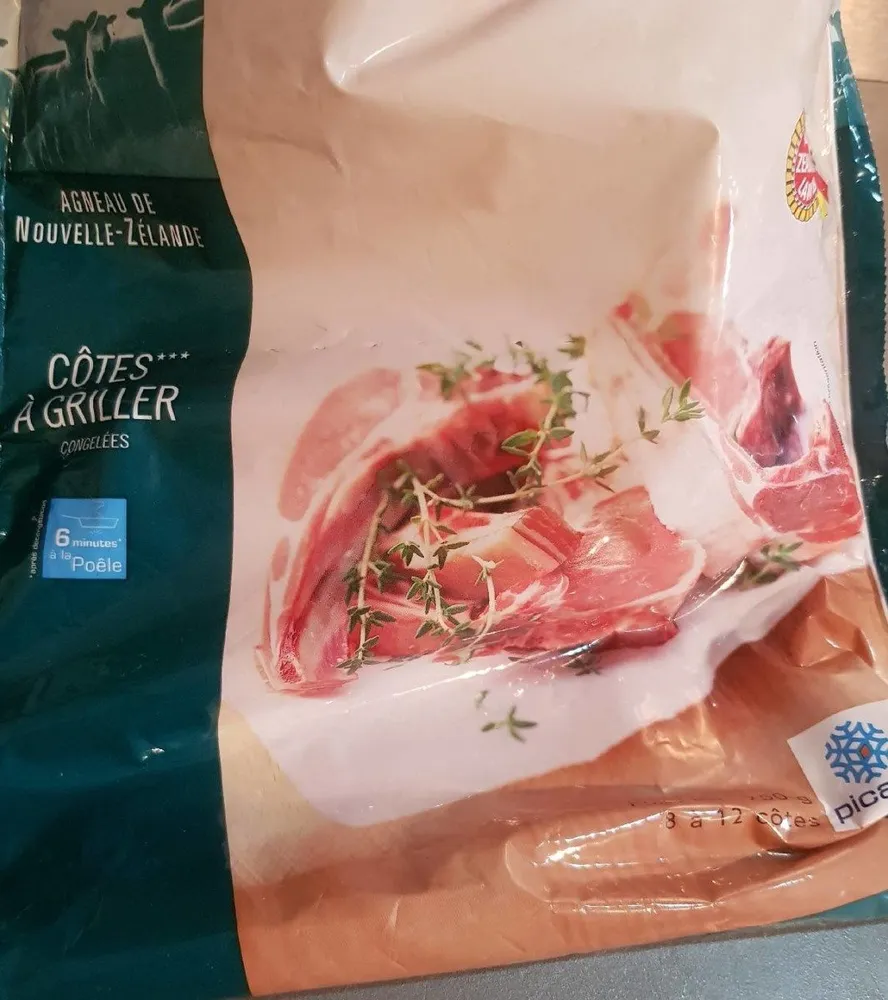 Côtes d'agneau