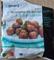 Boulettes de poulet cuites a la thaïlandaise