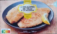 2 Escalopes de Veau à la milanaise