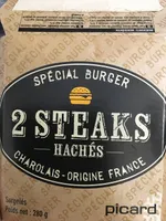 2 Steaks Hachés Charolais Spécial Burger