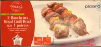 2 Brochettes Royal Grill bœuf aux 3 poivres