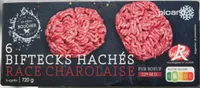 6 biftecks hachés race Charolaise