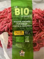 Viande hachée pur boeuf prête à cuisiner