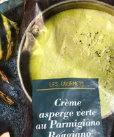Crème asperge verte au parmigiano