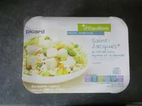 Saint-Jacques au lait de coco, légumes et riz basmati