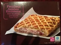 Feuilleté jambon emmental
