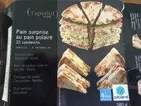Pain surprise au pain polaire