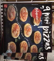 9 mini pizzas à la bolognaise