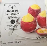 4 Fruits de la passion givrés