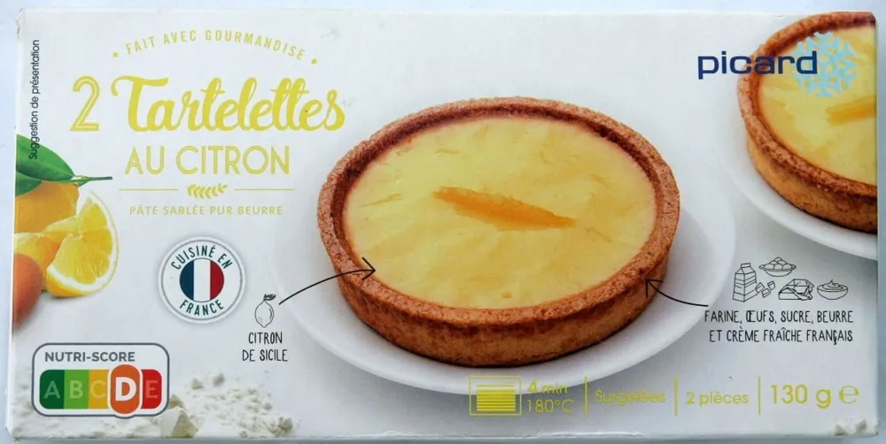 2 Tartelettes Au Citron