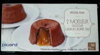 2 Moelleux chocolat caramel beurre salé
